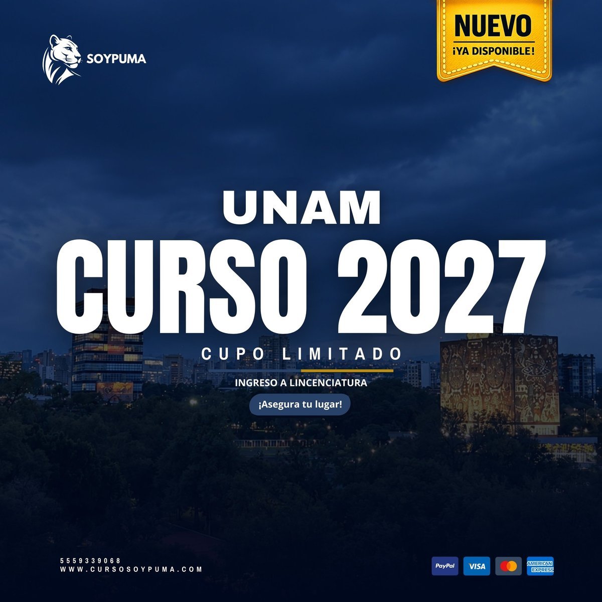 Curso SOYPUMA de Licenciatura