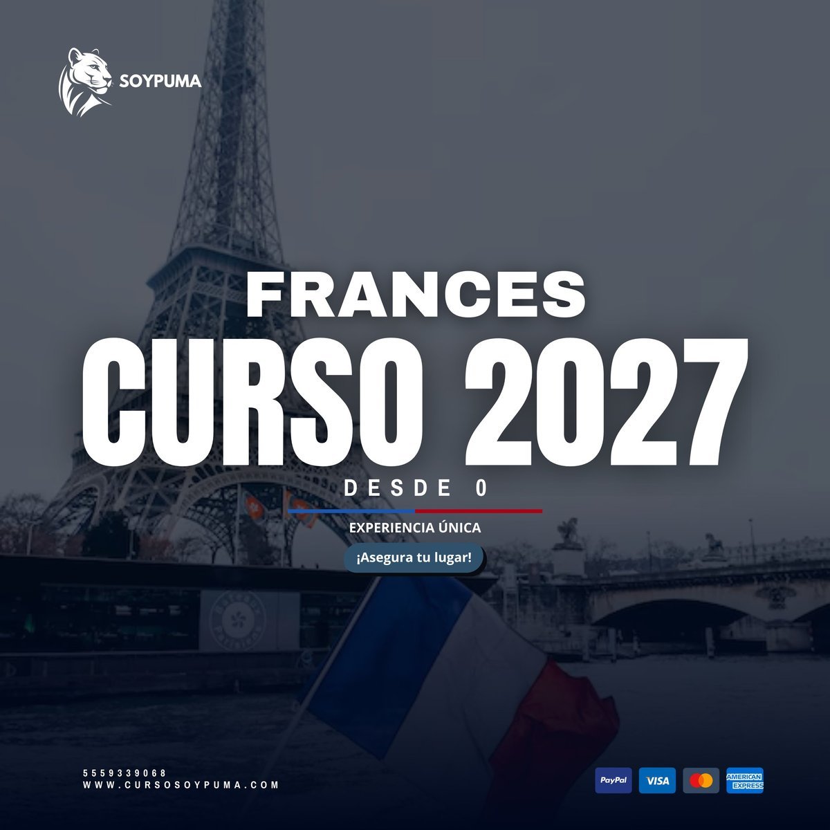 Curso SOYPUMA de Francés 2027 desde cero
