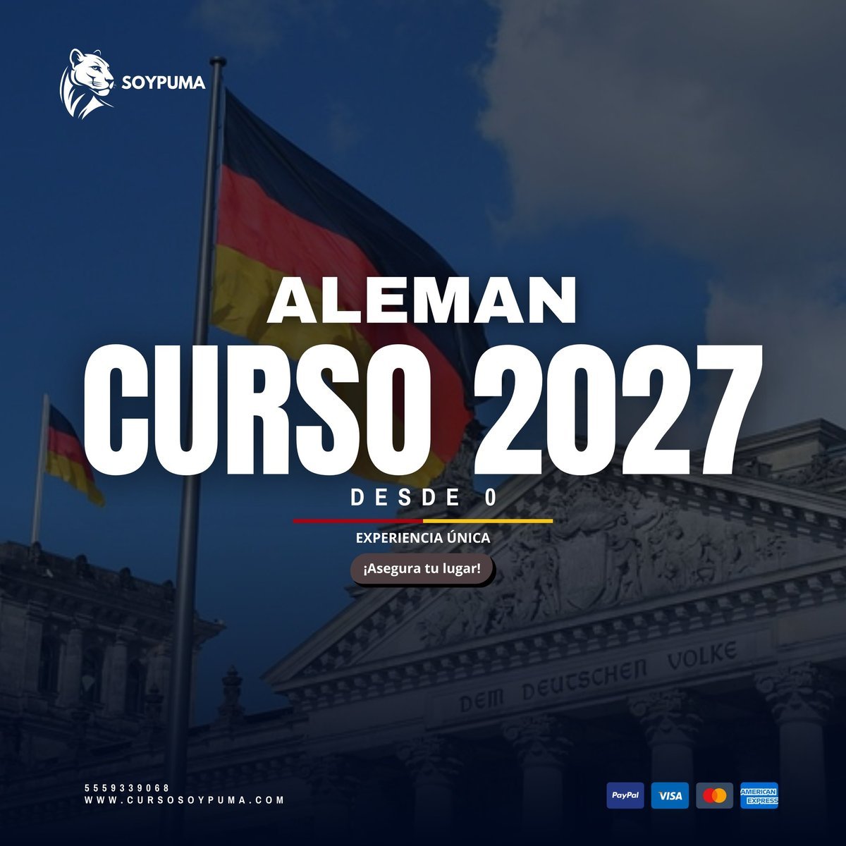Curso SOYPUMA de Alemán 2027 desde cero