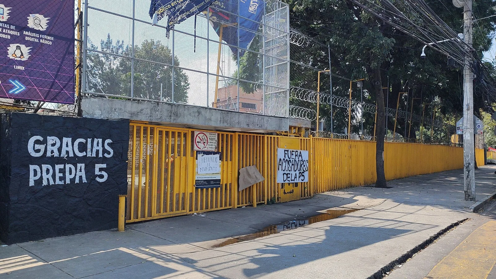 Edificio de la Escuela Nacional Preparatoria 5 de la UNAM