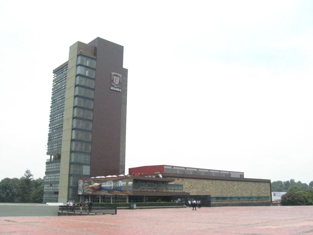 Torre de Rectoría de la UNAM en Ciudad Universitaria