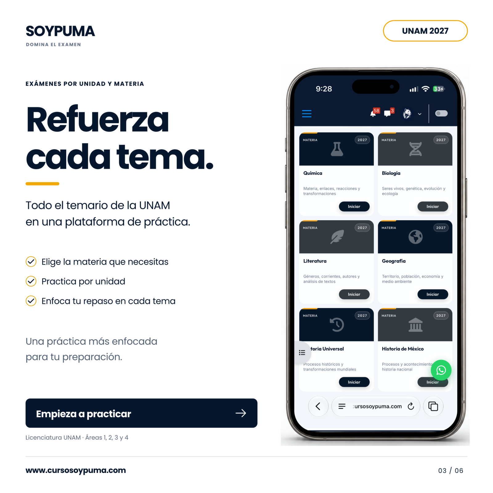 DOMINA EL EXAMEN UNAM 2027 — NIVEL SUPERIOR, imagen 4